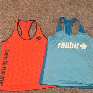 Women's Tank Tops rad run in rabbit